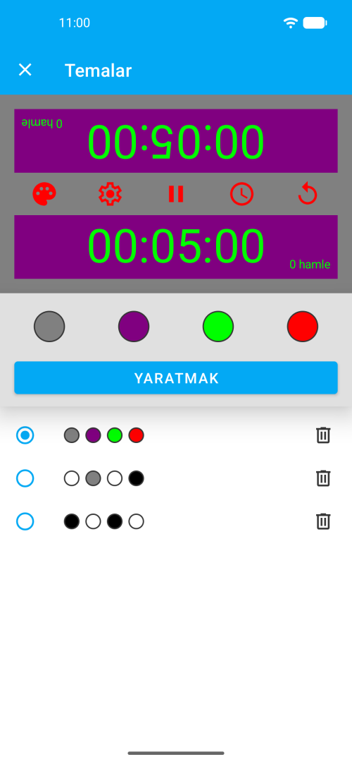 Satranç Saati Temasını istediğiniz gibi özelleştirin