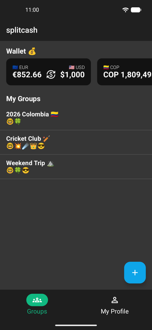 Instant Wallet & Group Overview
